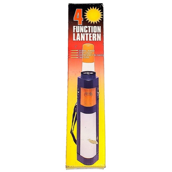 VTG 4 Function Lantern Emergency Signal Wand Spot Light Blinker Safety Y2K 2000 - Picture 1 of 15